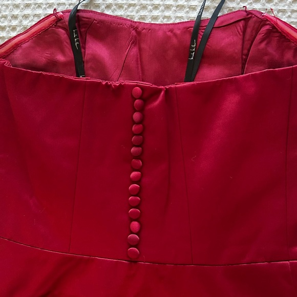 Vintage Y2K Nicole Miller Red Dress 2008